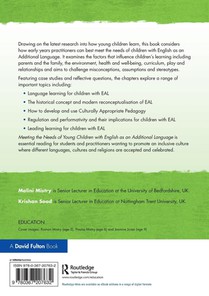 Meeting the Needs of Young Children with English as an Additional Language achterzijde