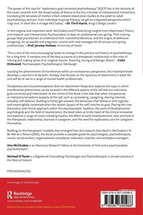 Transference and Countertransference from an Attachment Perspective achterzijde