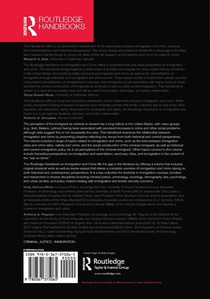 Routledge Handbook on Immigration and Crime achterzijde