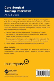 Core Surgical Training Interviews achterzijde