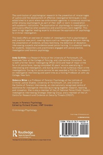 The Psychology of Criminal Investigation achterzijde