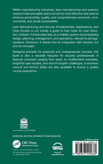 Lean Manufacturing and Service achterzijde