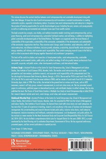 Social Entrepreneurship and Sustainable Development achterzijde