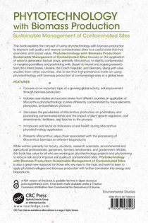 Phytotechnology with Biomass Production achterzijde