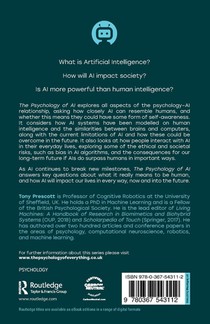 The Psychology of Artificial Intelligence achterzijde