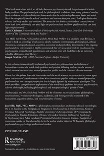 Psychoanalysis and the Mind-Body Problem achterzijde