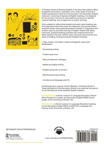 A Practical Guide to Teaching English in the Secondary School achterzijde