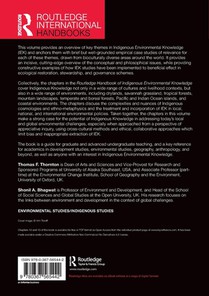 The Routledge Handbook of Indigenous Environmental Knowledge achterzijde
