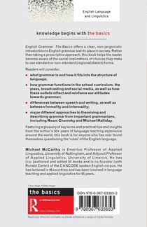 English Grammar: The Basics achterzijde