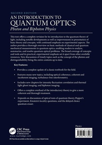 An Introduction to Quantum Optics achterzijde