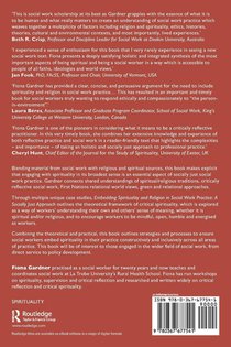 Embedding Spirituality and Religion in Social Work Practice achterzijde