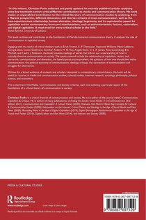 Marxist Humanism and Communication Theory achterzijde