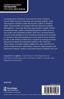 Leveraging Socio-Emotional Assessment to Foster Children’s Human Rights achterzijde