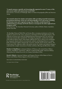 The Routledge History of Global War and Society achterzijde