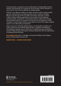 Marketing Higher Education achterzijde