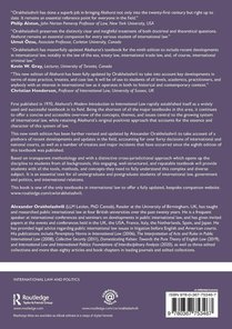 Akehurst's Modern Introduction to International Law achterzijde