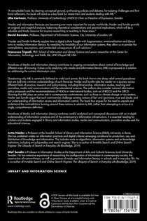 Paradoxes of Media and Information Literacy achterzijde