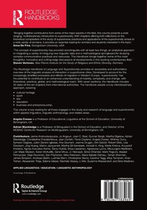 The Routledge Handbook of Language and Superdiversity achterzijde