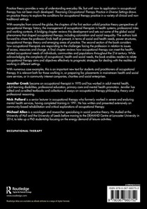 Theorising Occupational Therapy Practice in Diverse Settings achterzijde