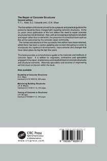 Repair of Concrete Structures achterzijde