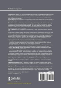 The Routledge Companion to Music, Technology, and Education achterzijde