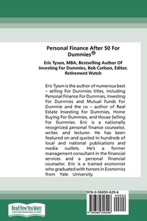 Personal Finance After 50 For Dummies, 2nd Edition (16pt Large Print Edition) achterzijde