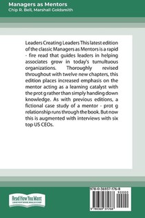 Managers as Mentors achterzijde