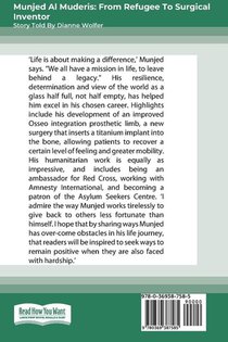 Aussie STEM Stars Munjed Al Muderis achterzijde