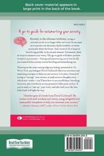 Outsmart Your Anxious Brain achterzijde