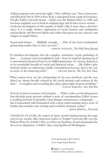 A Soldier's Play achterzijde