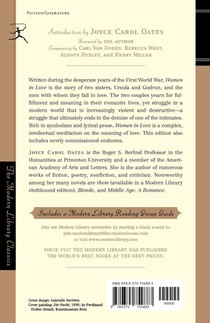 Women in Love achterzijde