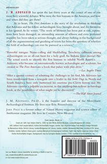 The First Americans achterzijde