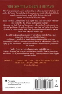 Growing Up Chicana O achterzijde