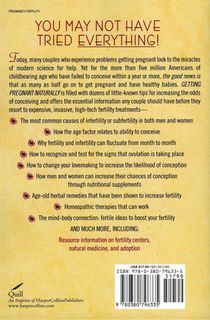 Getting Pregnant Naturally achterzijde