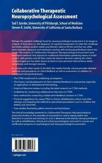 Collaborative Therapeutic Neuropsychological Assessment achterzijde