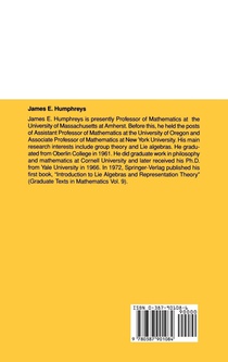 Linear Algebraic Groups achterzijde
