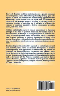 Multiple Scattering in Solids achterzijde