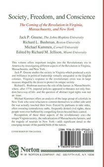 Society, Freedom, and Conscience achterzijde