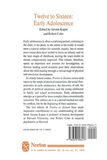 Twelve To Sixteen achterzijde