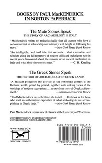 The Mute Stones Speak achterzijde