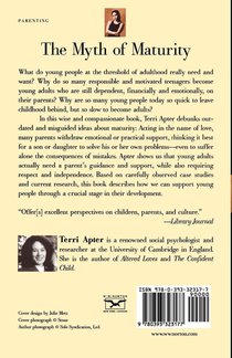 The Myth of Maturity achterzijde