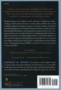 Quantum Man achterzijde