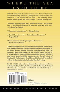 Where the Sea Used to Be achterzijde