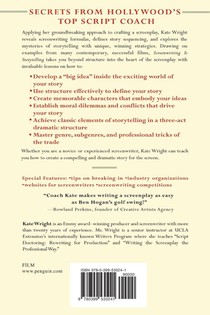 Screenwriting is Storytelling achterzijde