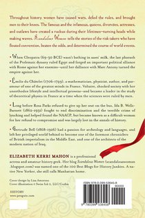 Scandalous Women achterzijde