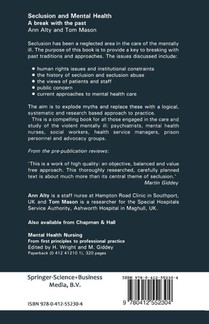 Seclusion and Mental Health achterzijde