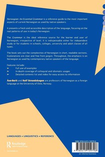 Norwegian: An Essential Grammar achterzijde
