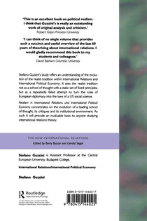 Realism in International Relations and International Political Economy achterzijde