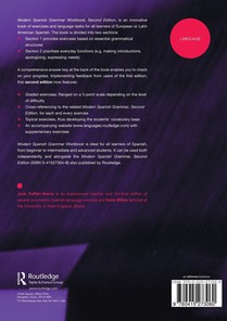 Modern Spanish Grammar Workbook achterzijde