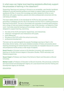 Supporting Teaching and Learning in Schools achterzijde
